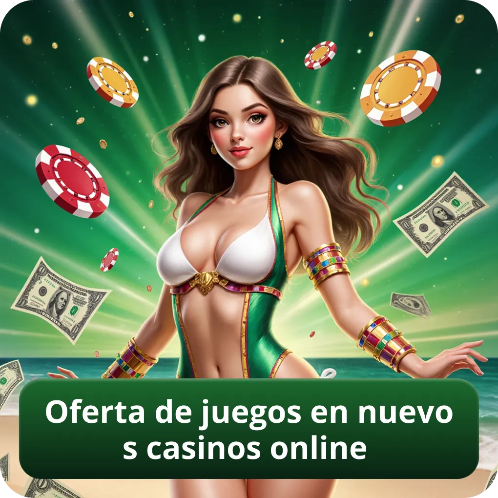 Oferta de juegos en nuevos casinos online