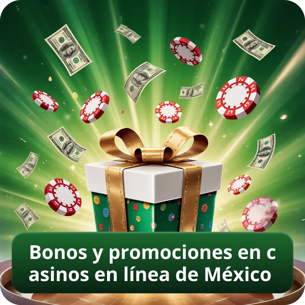 Bonos y promociones en casinos en línea de México